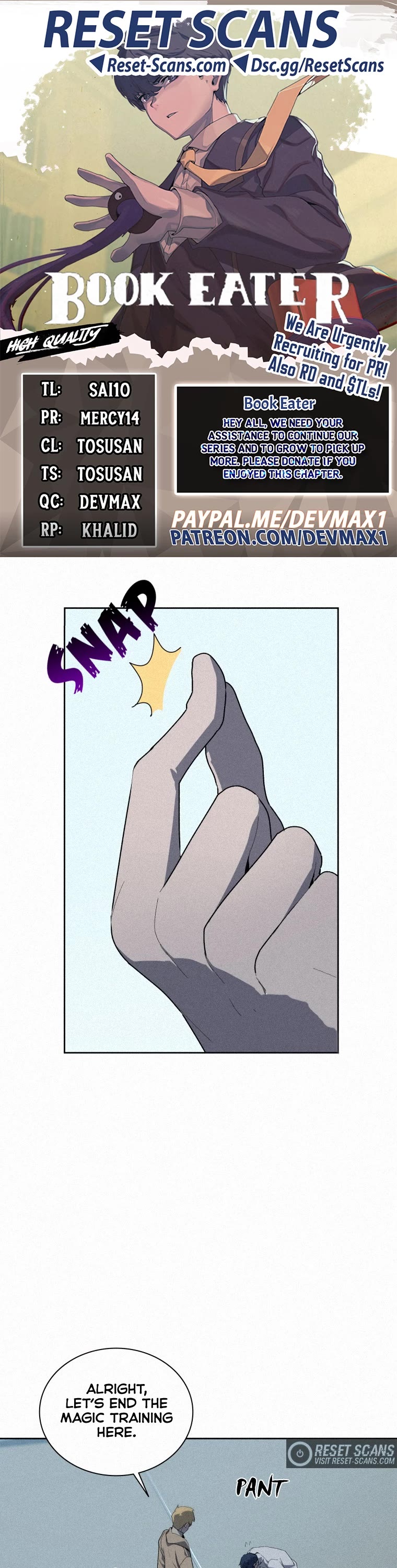The Book Eating Magician Chapter 66 page 1 - Chapter 66