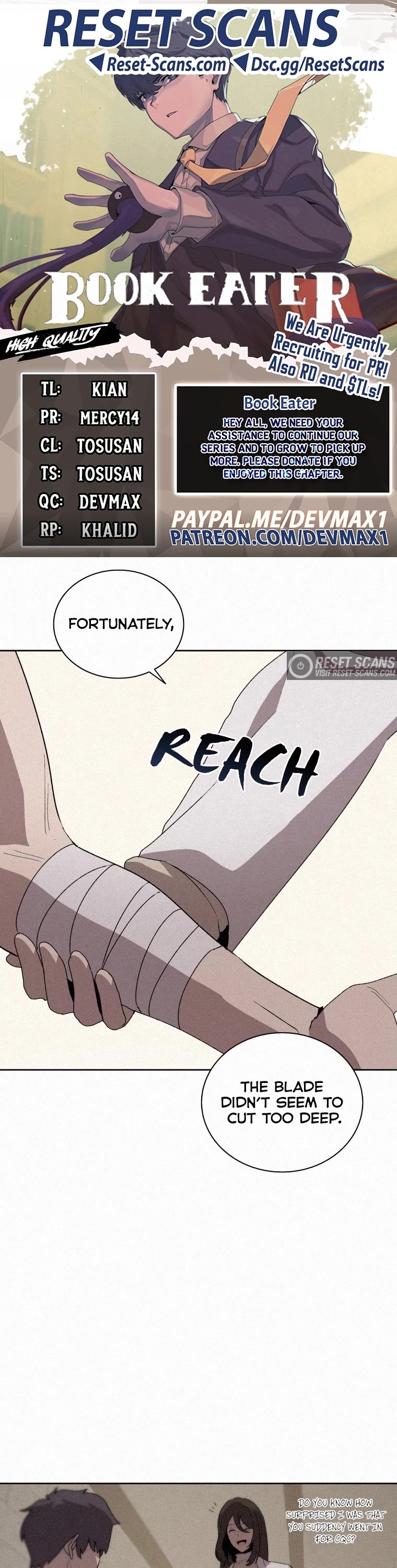 The Book Eating Magician Chapter 69 page 1 - Chapter 69