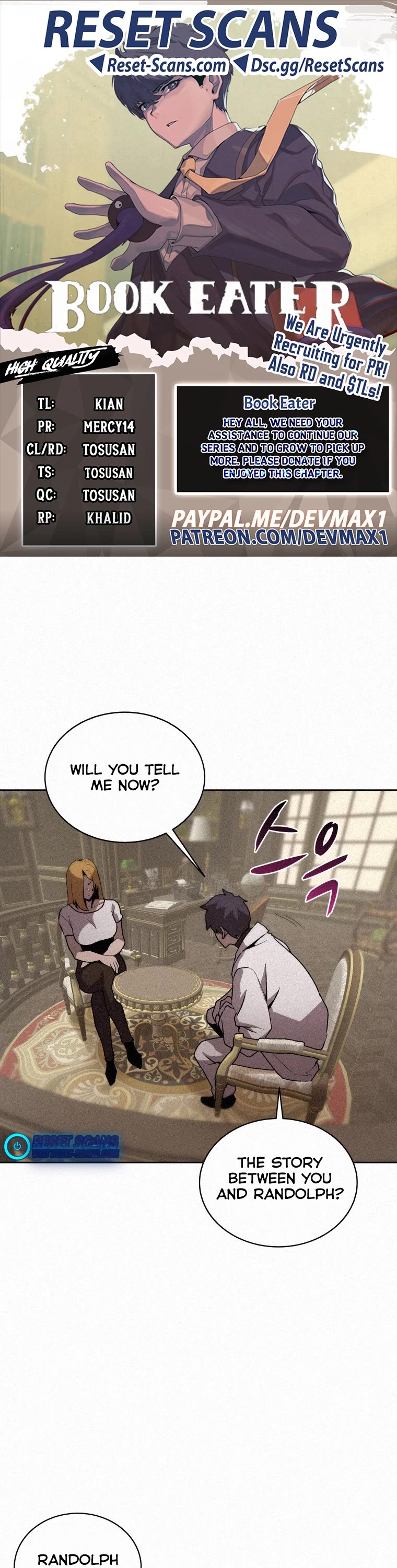 The Book Eating Magician Chapter 70 page 1 - Chapter 70