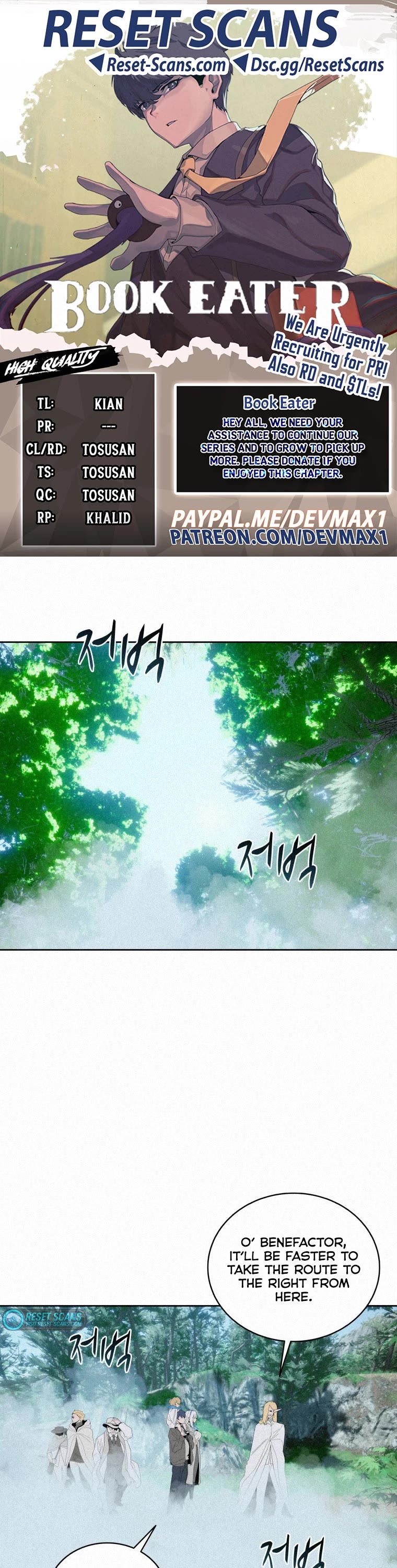 The Book Eating Magician Chapter 76 page 1 - Chapter 76