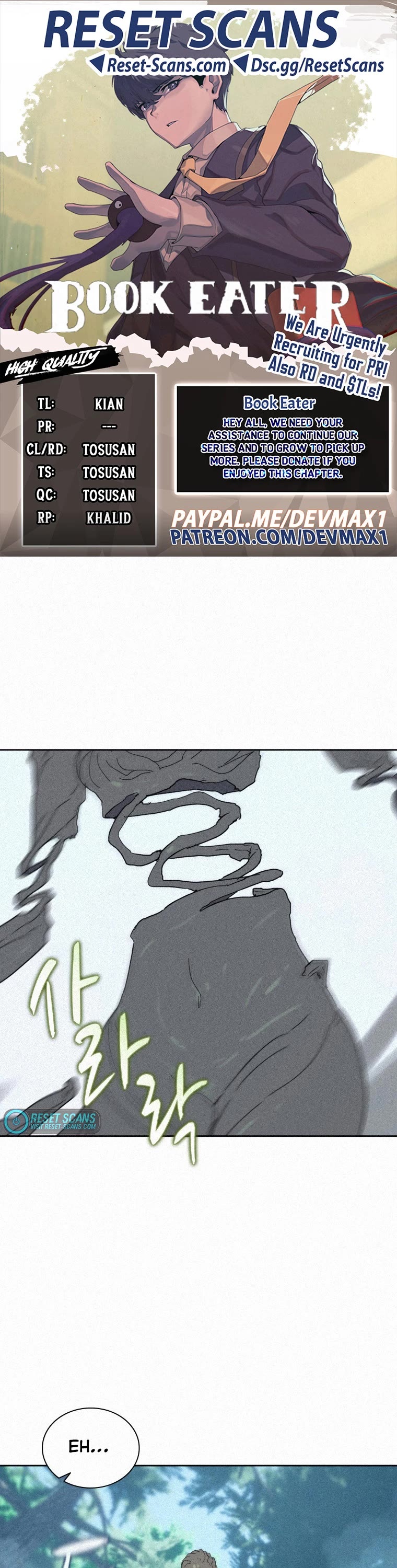 The Book Eating Magician Chapter 77 page 1 - Chapter 77