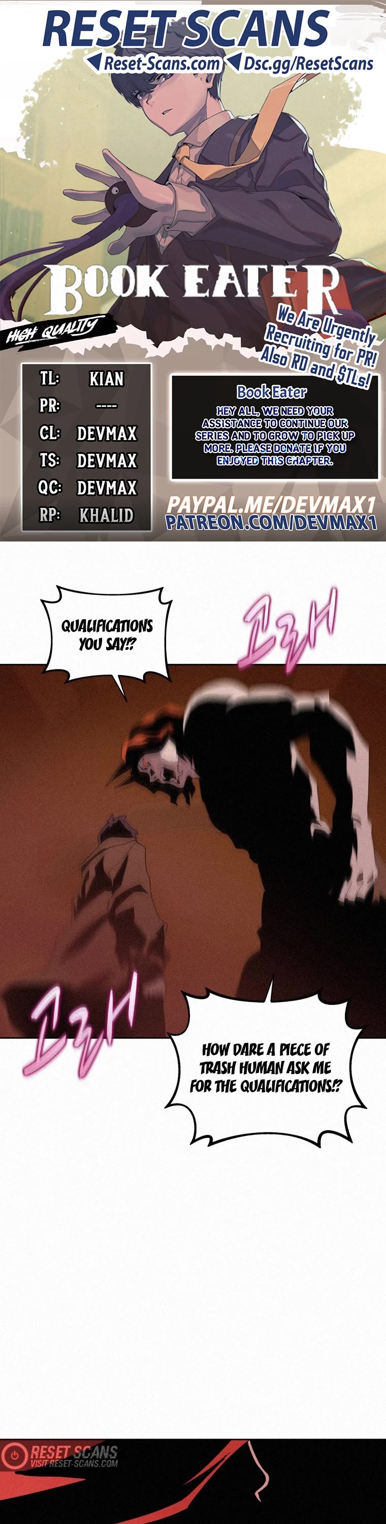 The Book Eating Magician Chapter 78 page 1 - Chapter 78