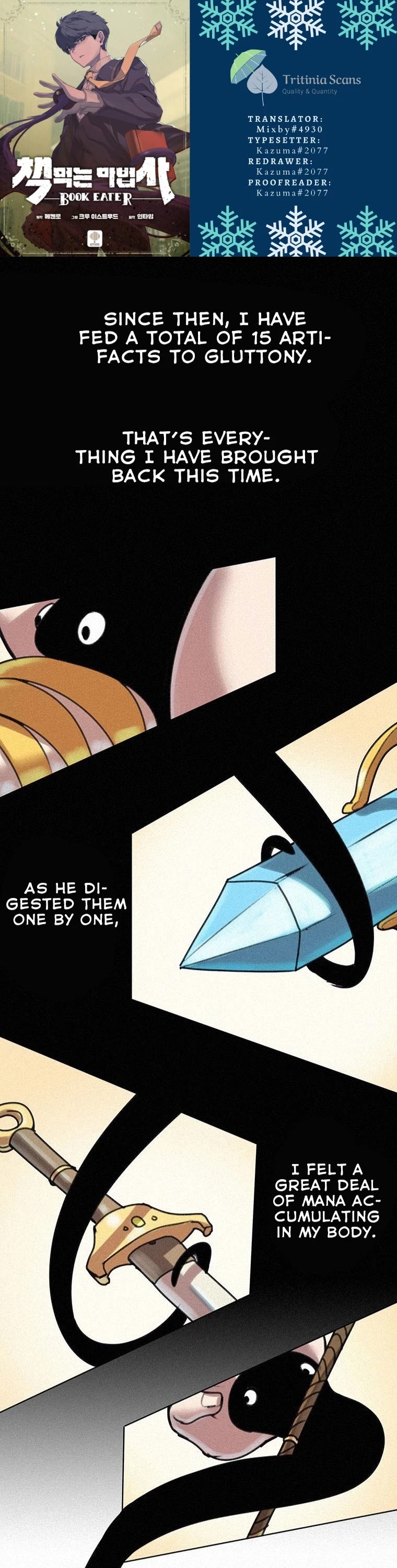 The Book Eating Magician Chapter 8 page 1 - Chapter 8