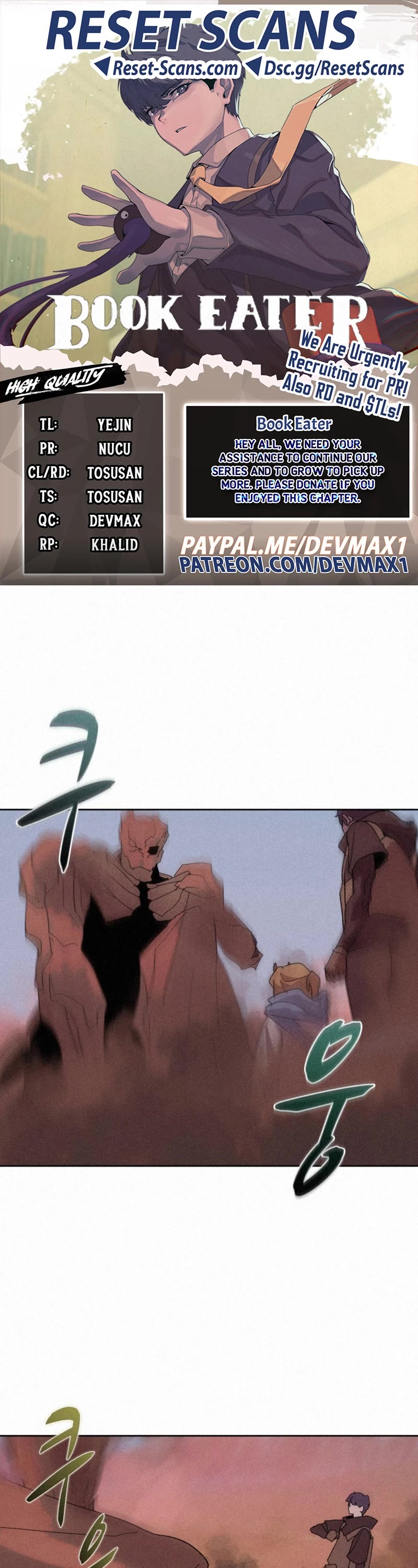 The Book Eating Magician Chapter 81 page 1 - Chapter 81