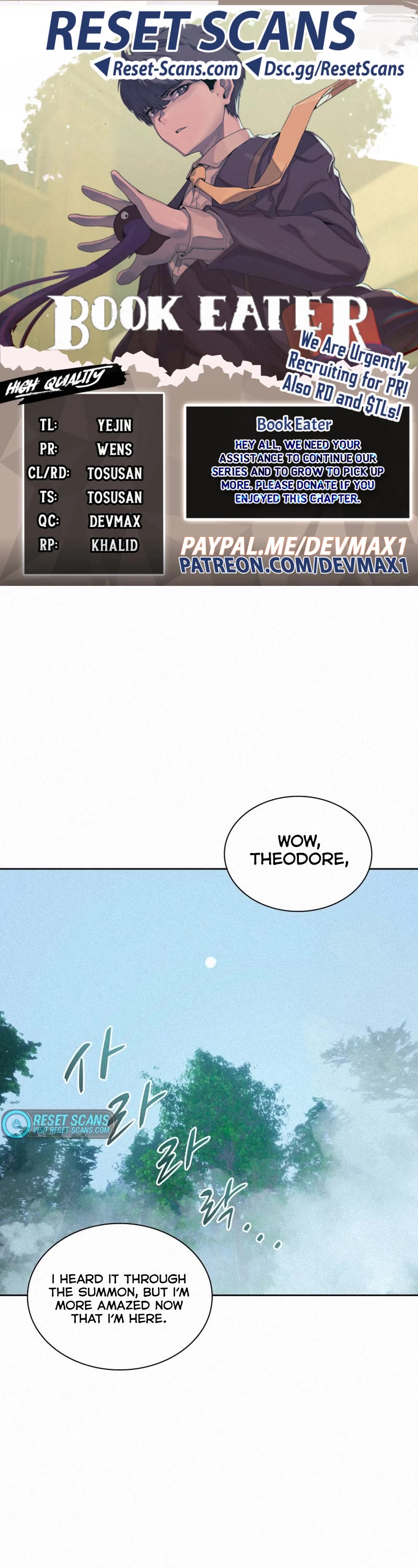 The Book Eating Magician Chapter 84 page 1 - Chapter 84