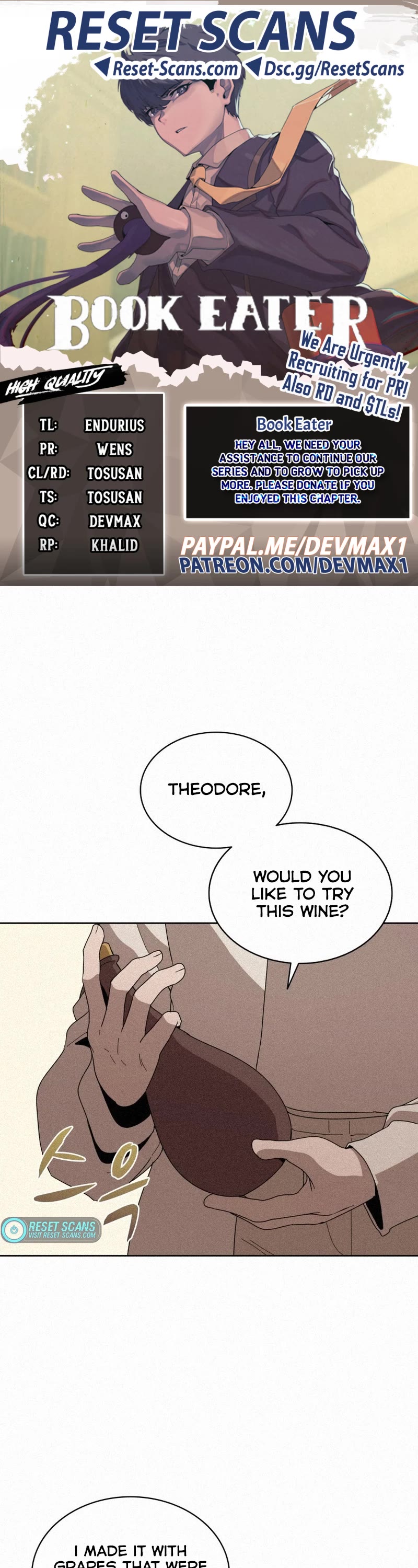 The Book Eating Magician Chapter 85 page 1 - Chapter 85