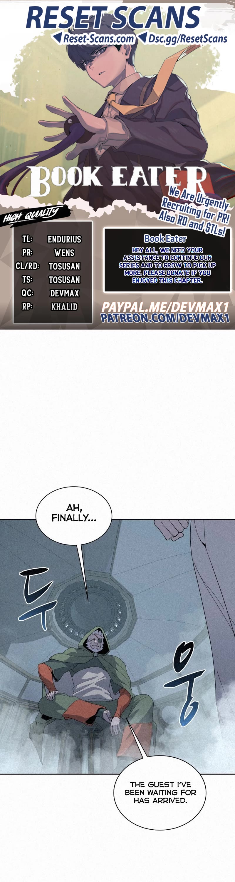 The Book Eating Magician Chapter 86 page 1 - Chapter 86
