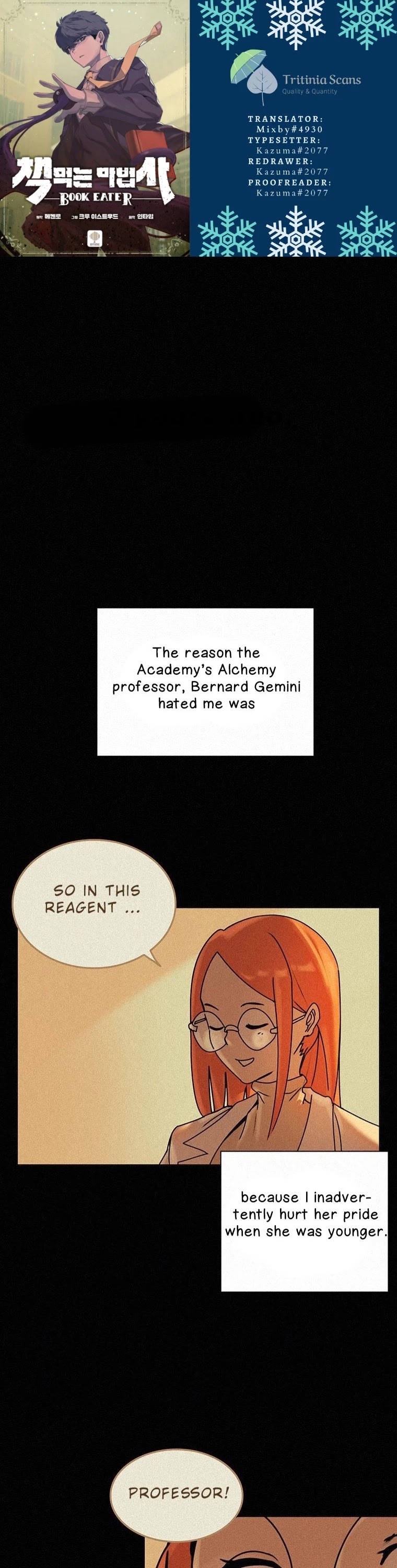 The Book Eating Magician Chapter 9 page 1 - Chapter 9