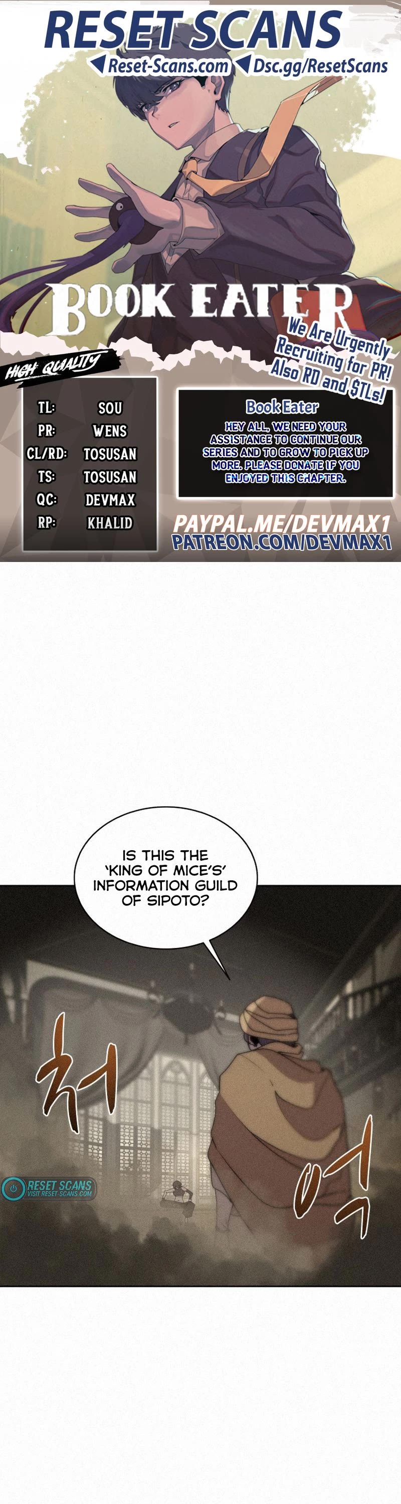 The Book Eating Magician Chapter 91 page 1 - Chapter 91
