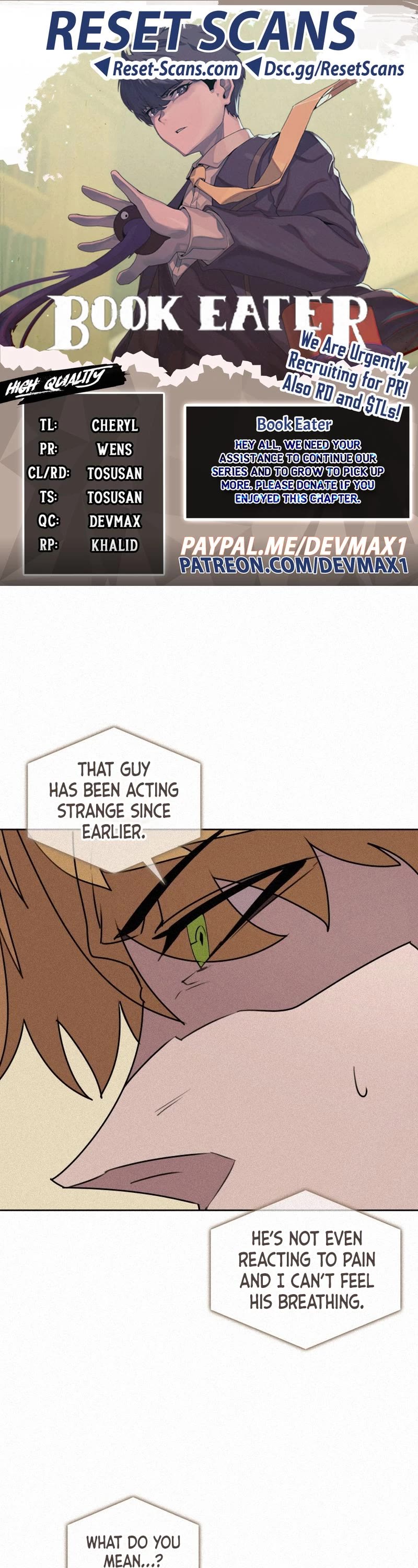 The Book Eating Magician Chapter 97 page 1 - Chapter 97