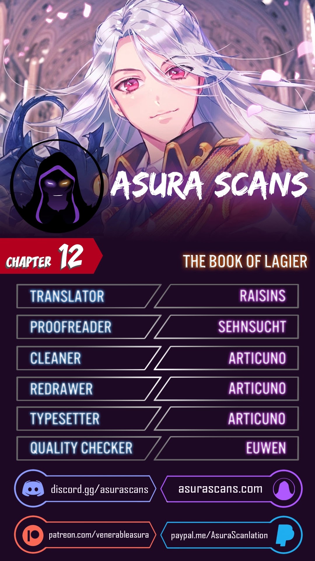 The Book of Lagier Chapter 12 page 1 - Chapter 12