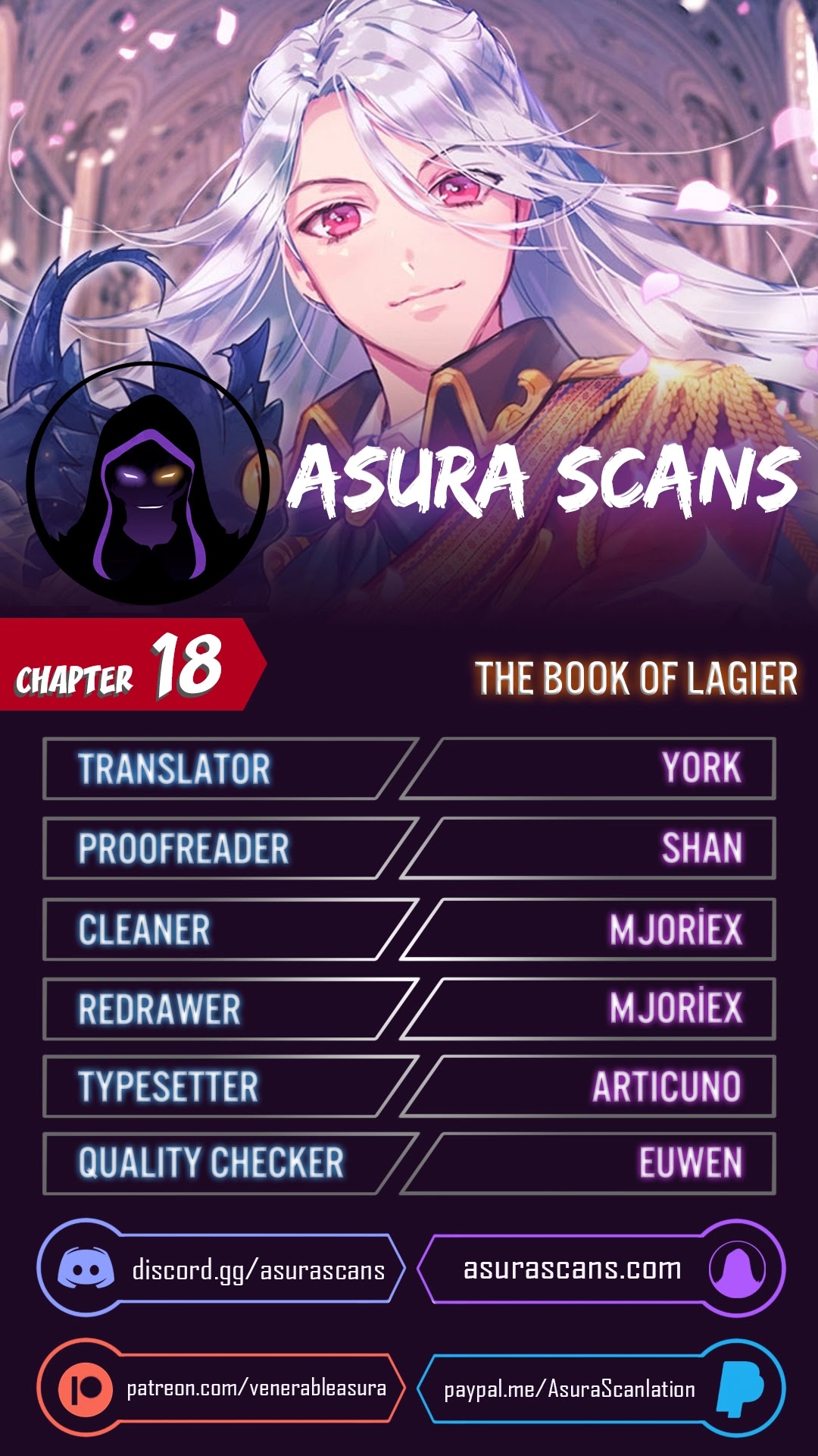 The Book of Lagier Chapter 18 page 1 - Chapter 18
