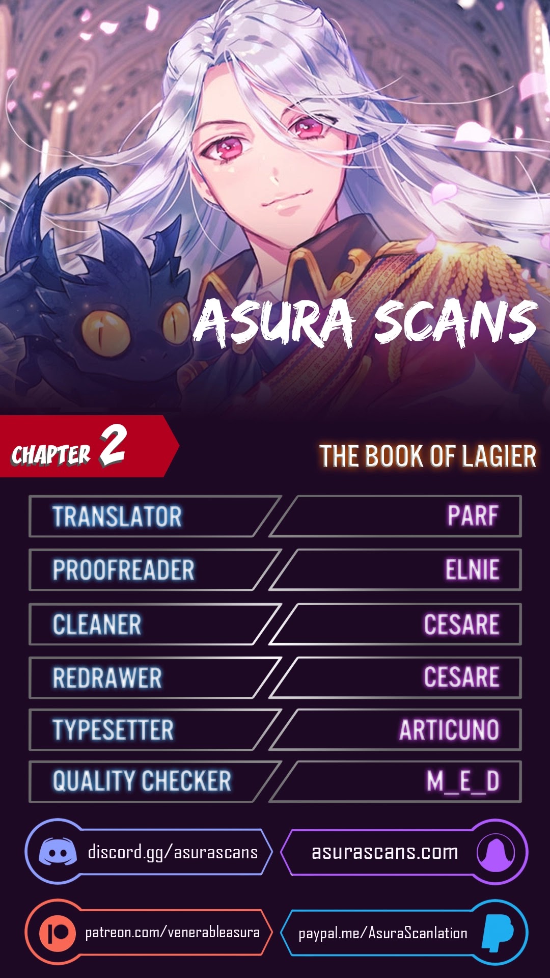 The Book of Lagier Chapter 2 page 1 - Chapter 2
