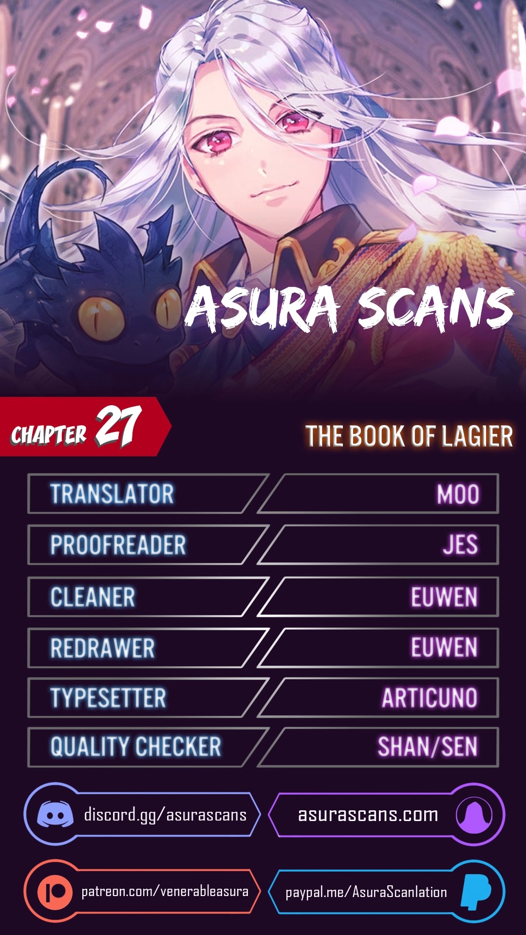 The Book of Lagier Chapter 27 page 1 - Chapter 27