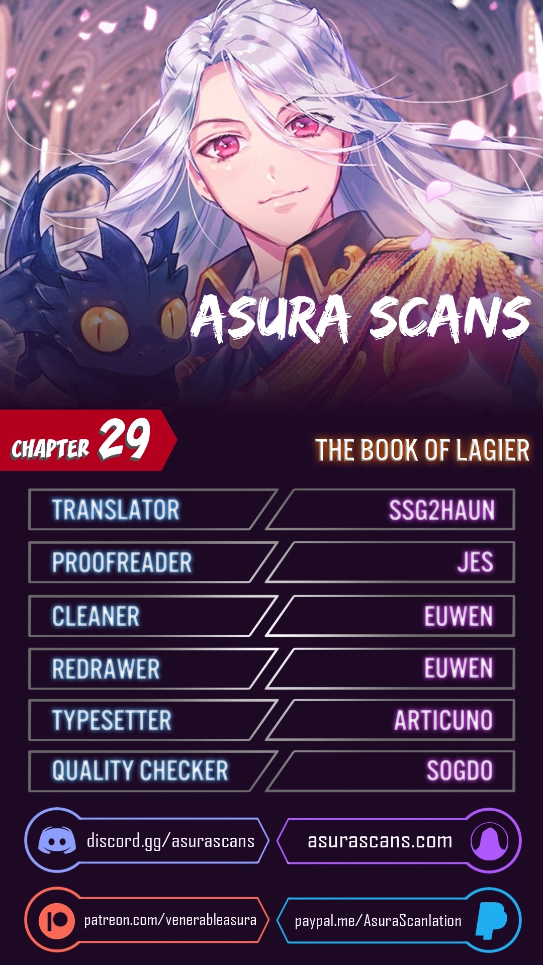 The Book of Lagier Chapter 29 page 1 - Chapter 29