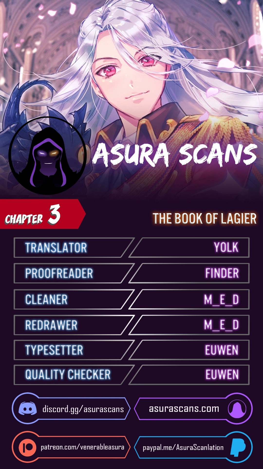 The Book of Lagier Chapter 3 page 1 - Chapter 3