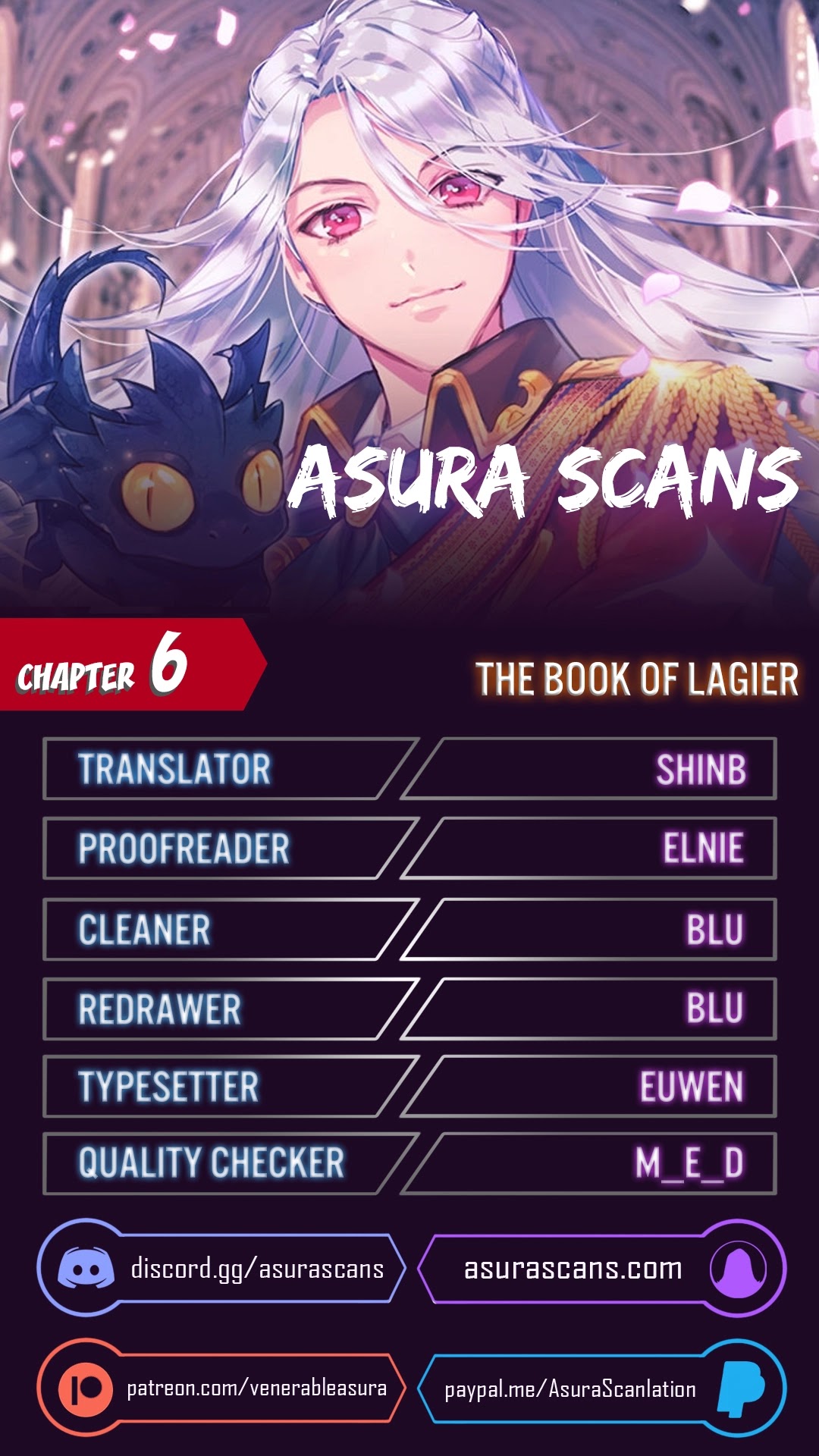 The Book of Lagier Chapter 6 page 1 - Chapter 6