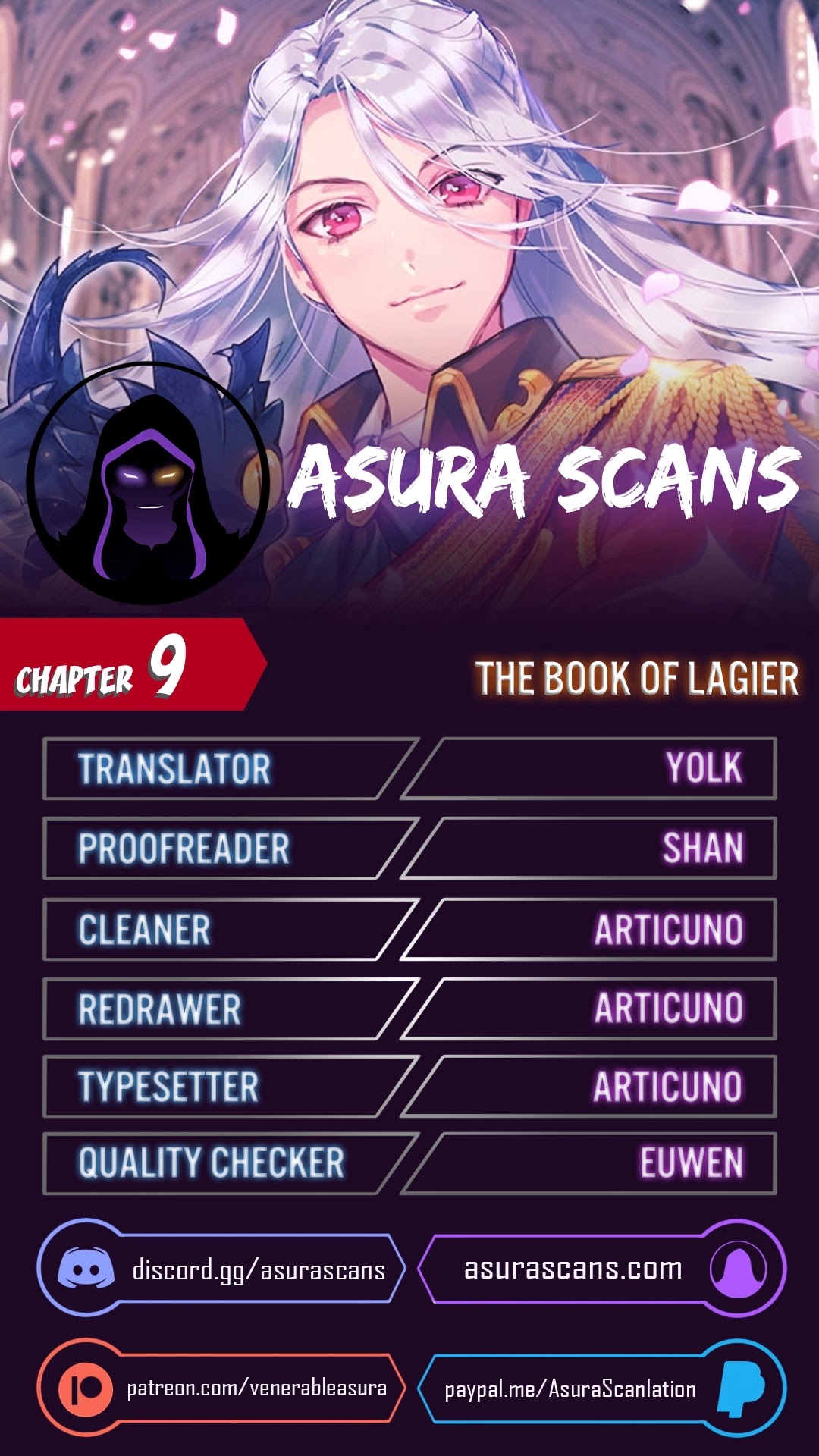 The Book of Lagier Chapter 9 page 1 - Chapter 9