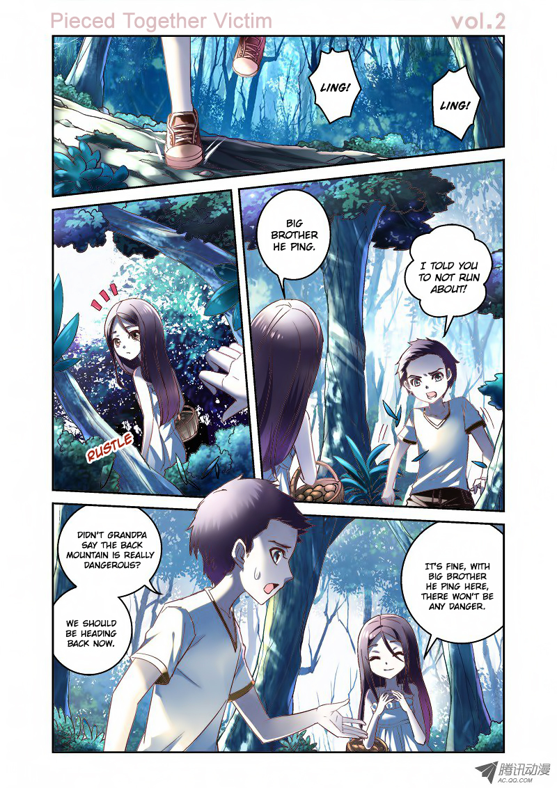 The Border of the Abysm Chapter 2 page 2 - Chapter 2 : Pieced Together Victim