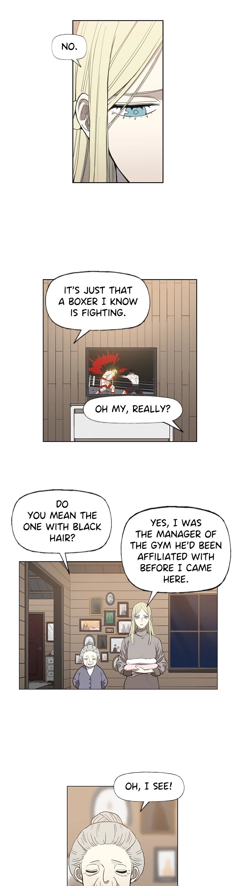The Boxer Chapter 111 page 13 - Chapter 111: Ep. 101- Light (2)