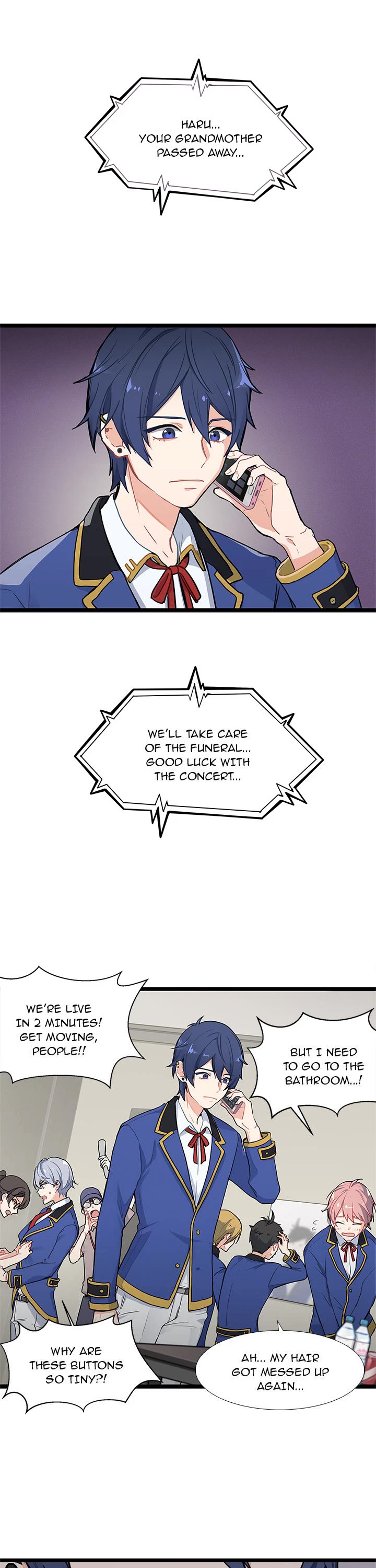 The Boy and the Sea Chapter 1 page 1 - Chapter 1