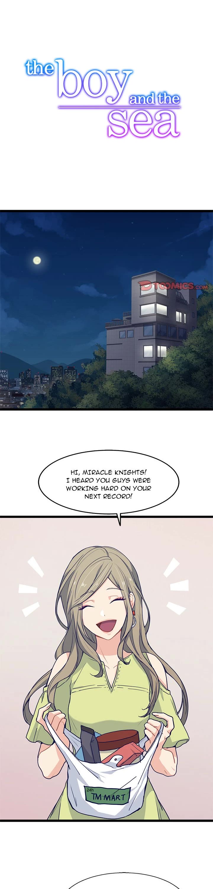 The Boy and the Sea Chapter 14 page 1 - Chapter 14