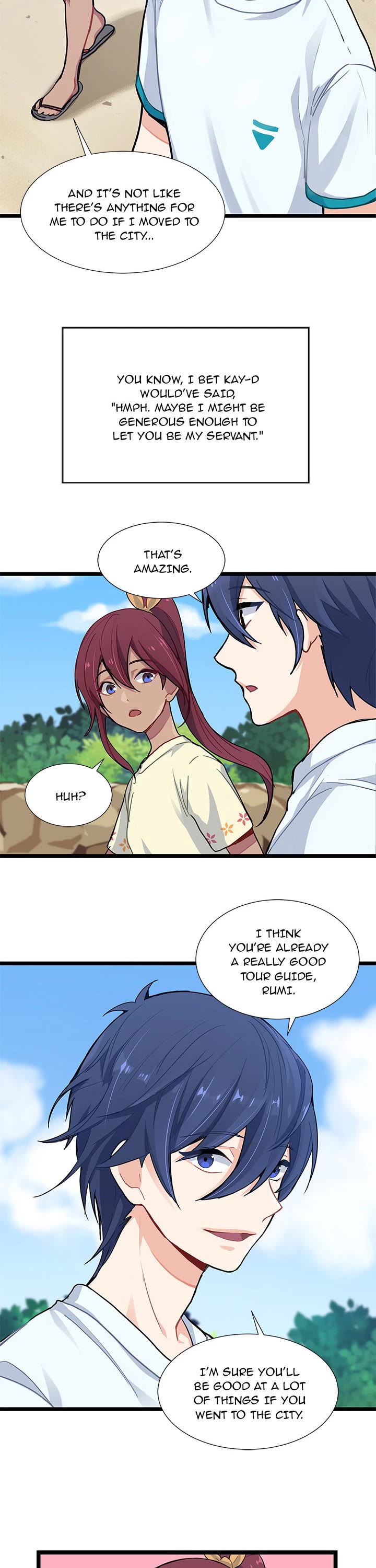 The Boy and the Sea Chapter 3 page 13 - Chapter 3