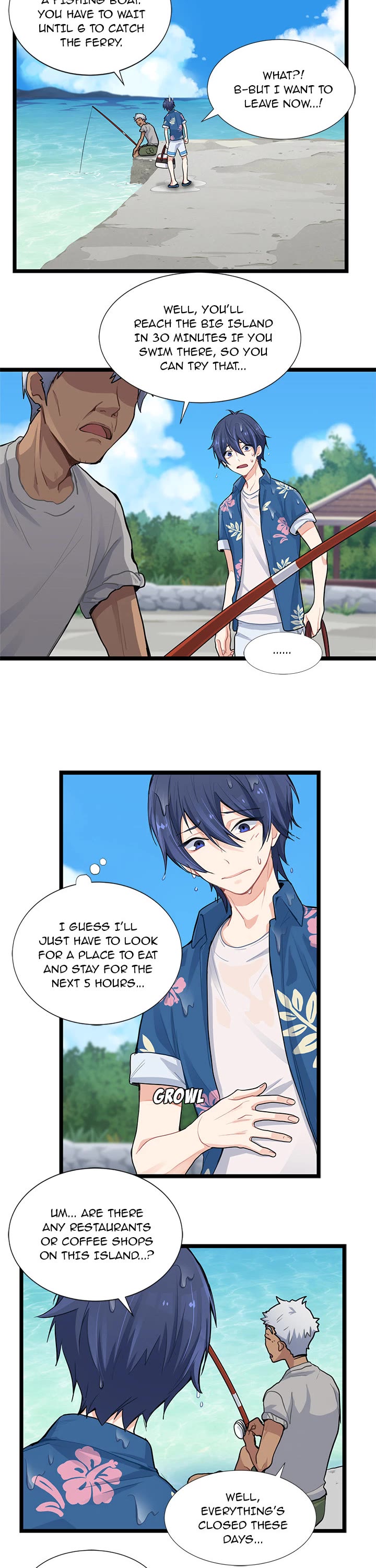 The Boy and the Sea Chapter 5 page 2 - Chapter 5