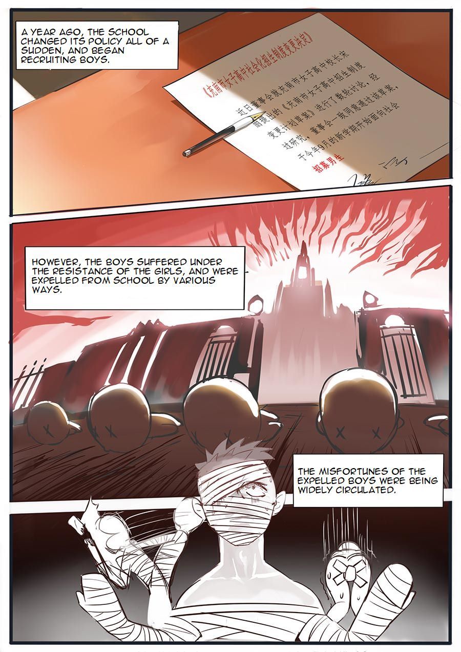 The Boy in the All-Girls School Chapter 0 page 3 - Chapter 0: Prologue : Return to Hell or Paradise