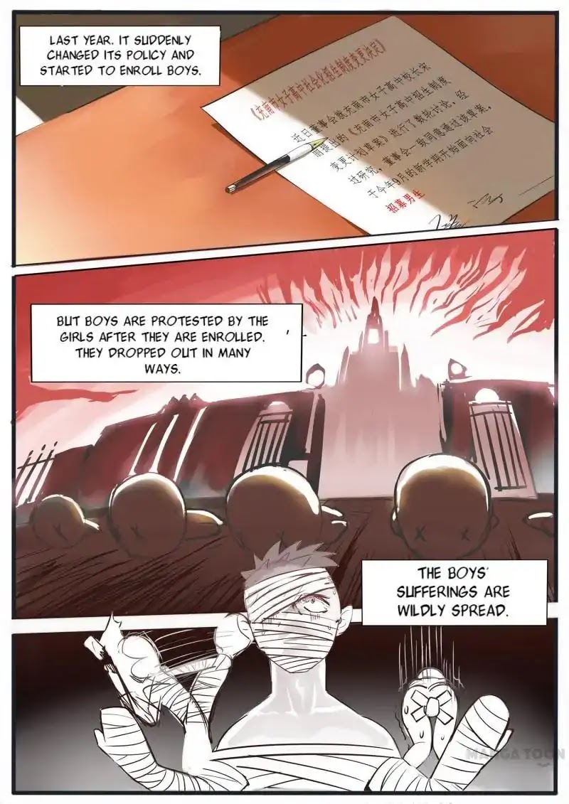 The Boy in the All-Girls School Chapter 1 page 3 - Chapter 1: Prologue : Return to Hell or Paradise