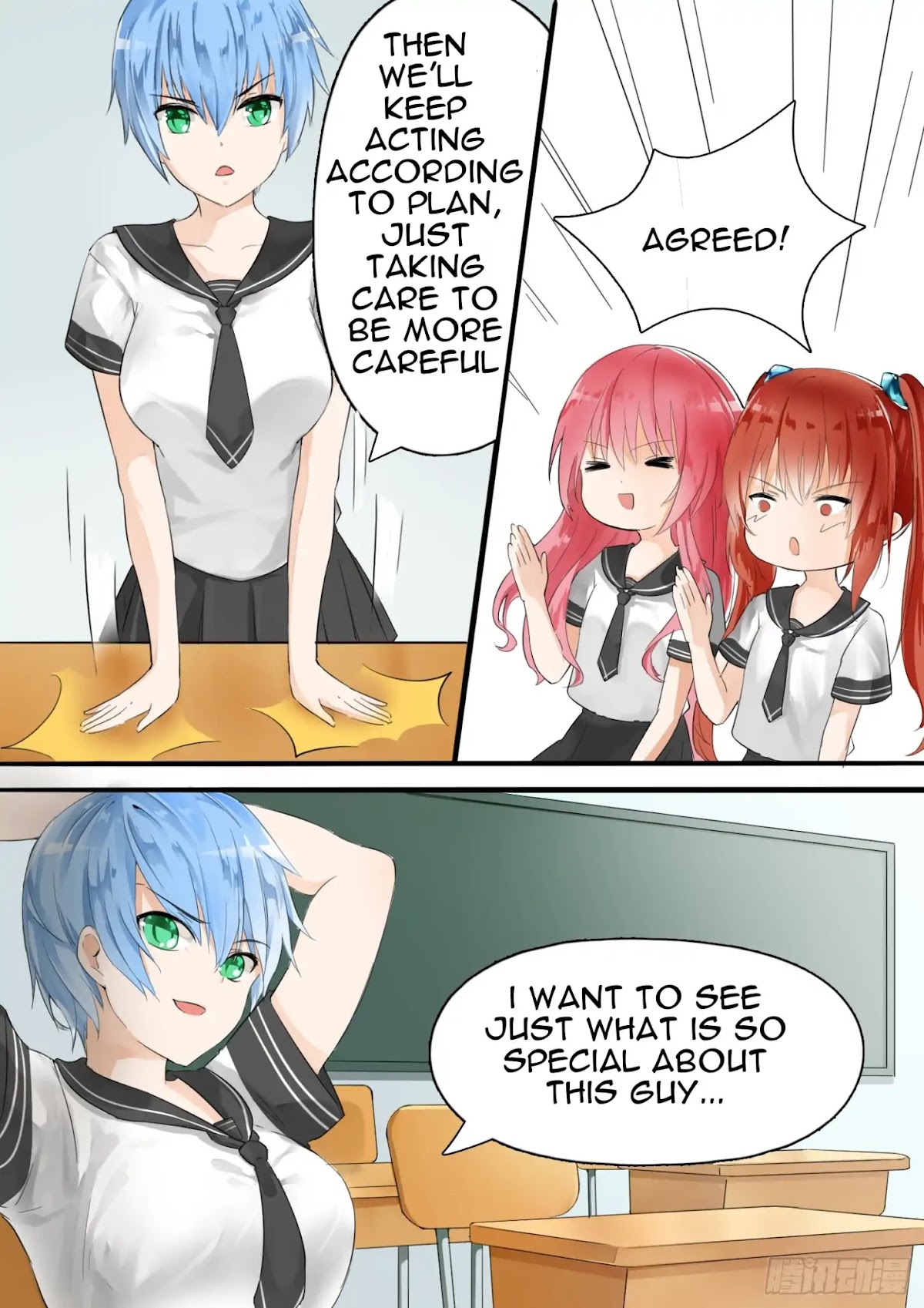 The Boy in the All-Girls School Chapter 10 page 4 - Chapter 10: A Prophecy