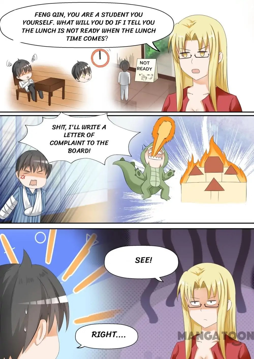 The Boy in the All-Girls School Chapter 102 page 8 - Chapter 102