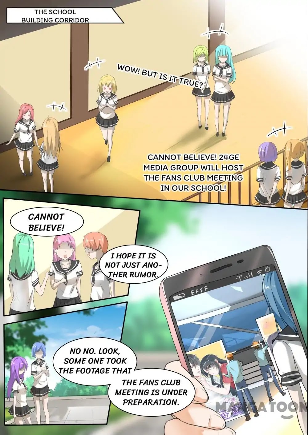 The Boy in the All-Girls School Chapter 103 page 5 - Chapter 103
