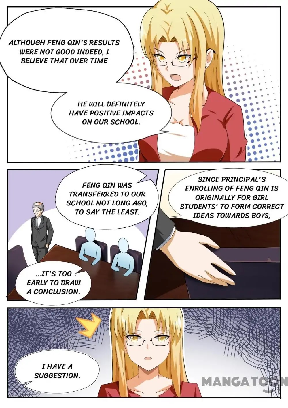 The Boy in the All-Girls School Chapter 113 page 9 - Chapter 113
