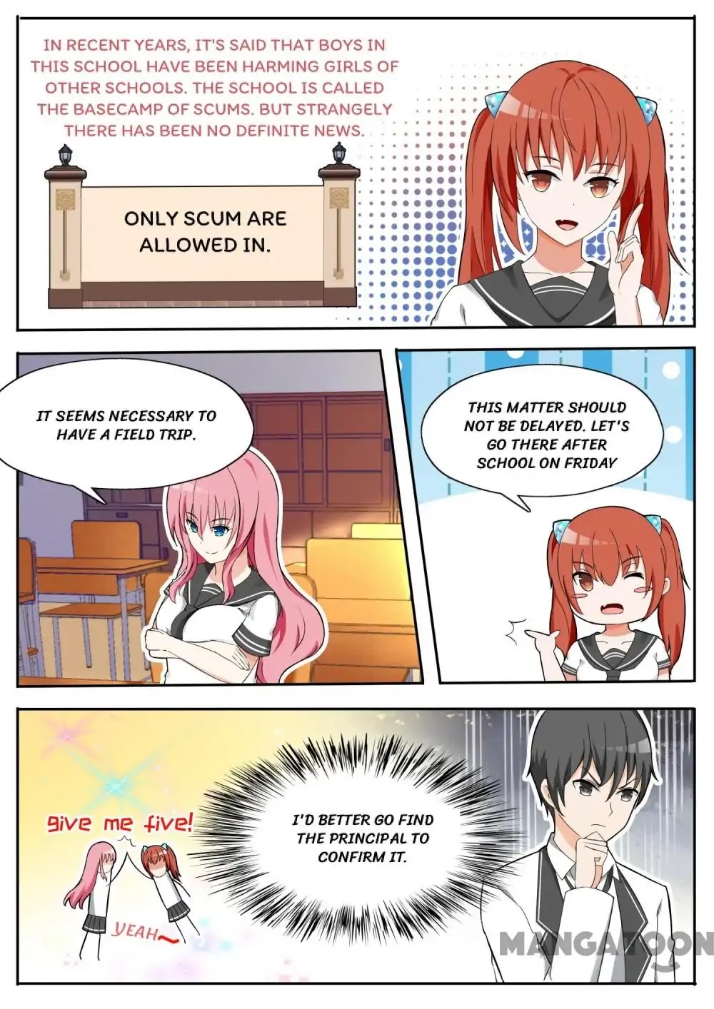 The Boy in the All-Girls School Chapter 114 page 10 - Chapter 114