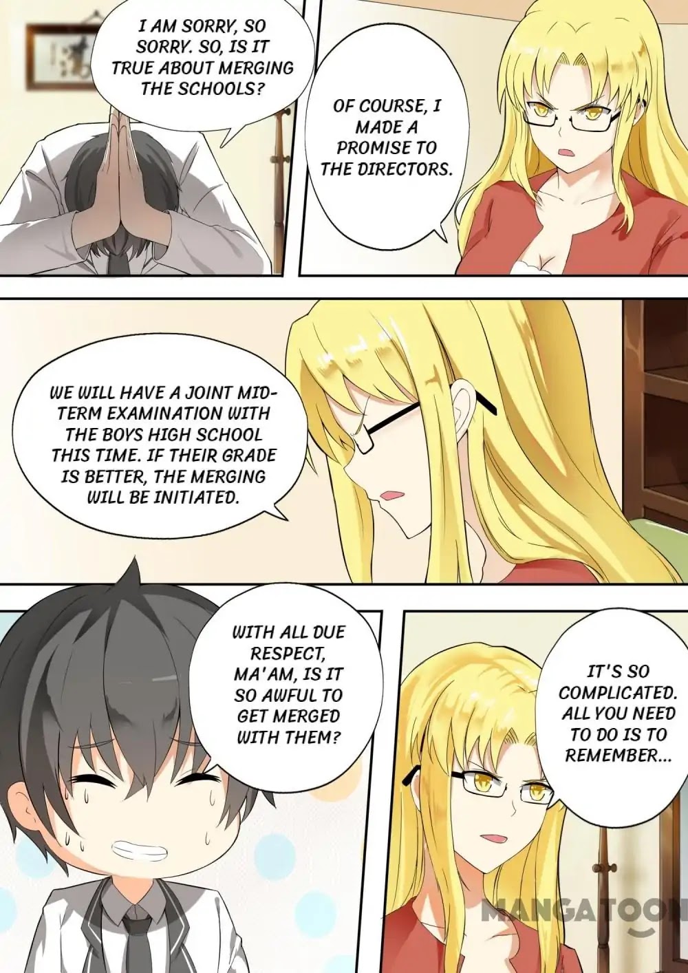 The Boy in the All-Girls School Chapter 115 page 7 - Chapter 115