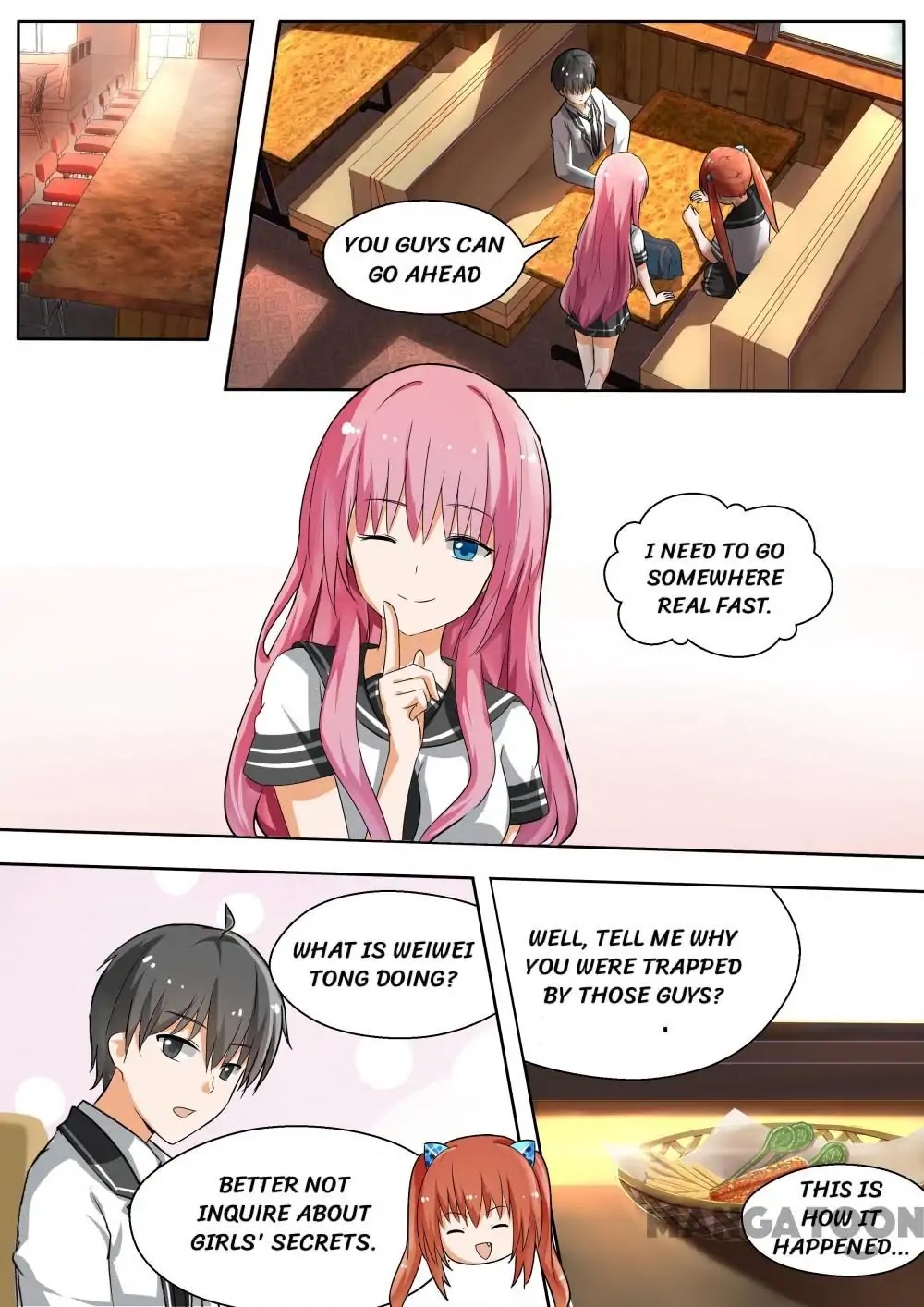 The Boy in the All-Girls School Chapter 119 page 3 - Chapter 119