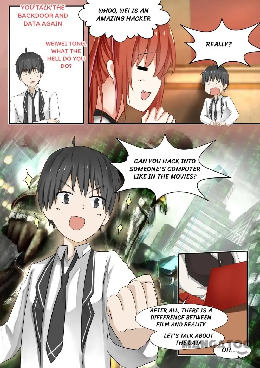 The Boy in the All-Girls School Chapter 121 page 8 - Chapter 121