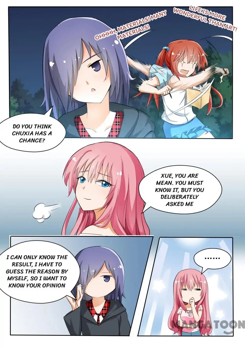 The Boy in the All-Girls School Chapter 130 page 5 - Chapter 130