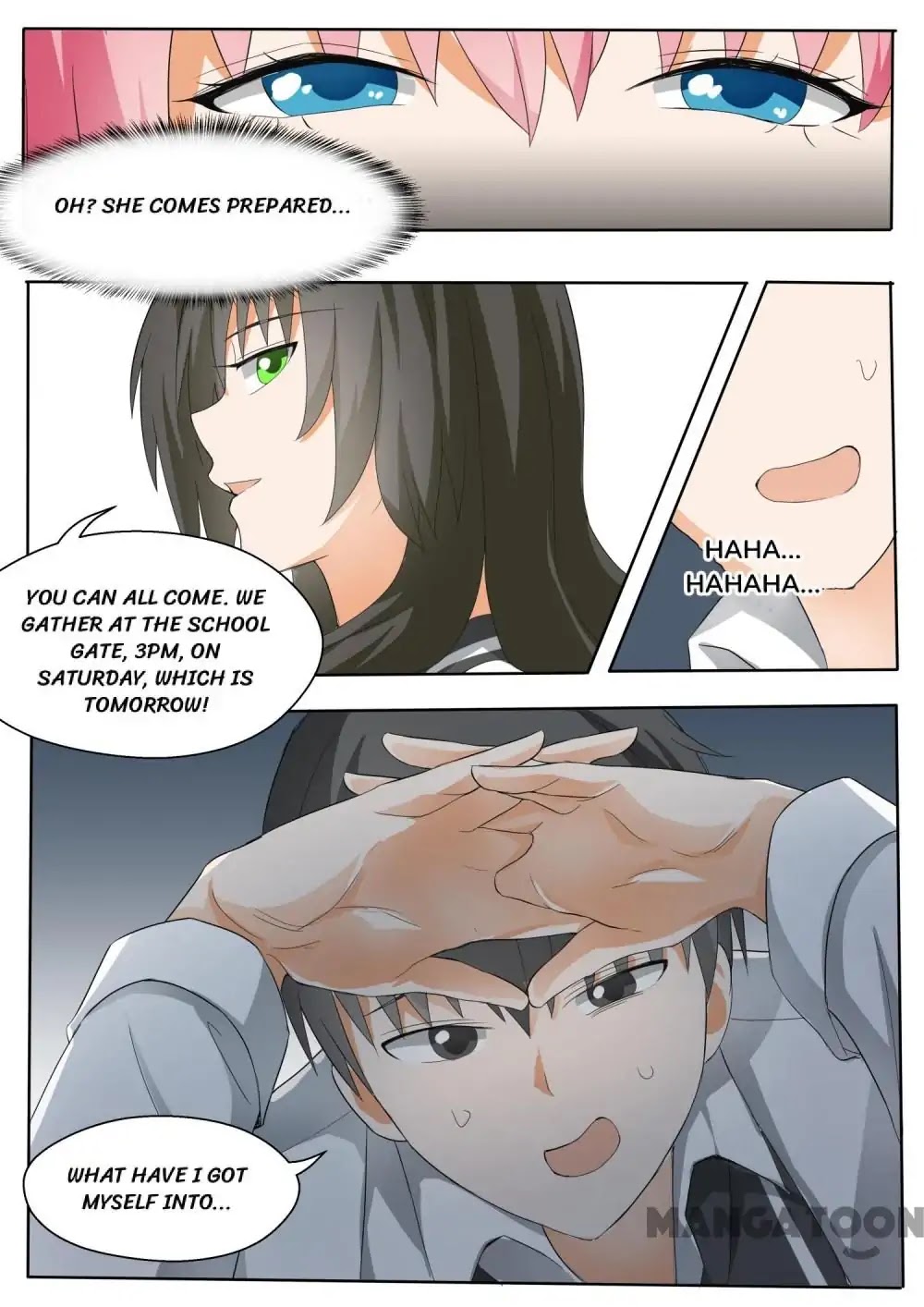 The Boy in the All-Girls School Chapter 141 page 8 - Chapter 141
