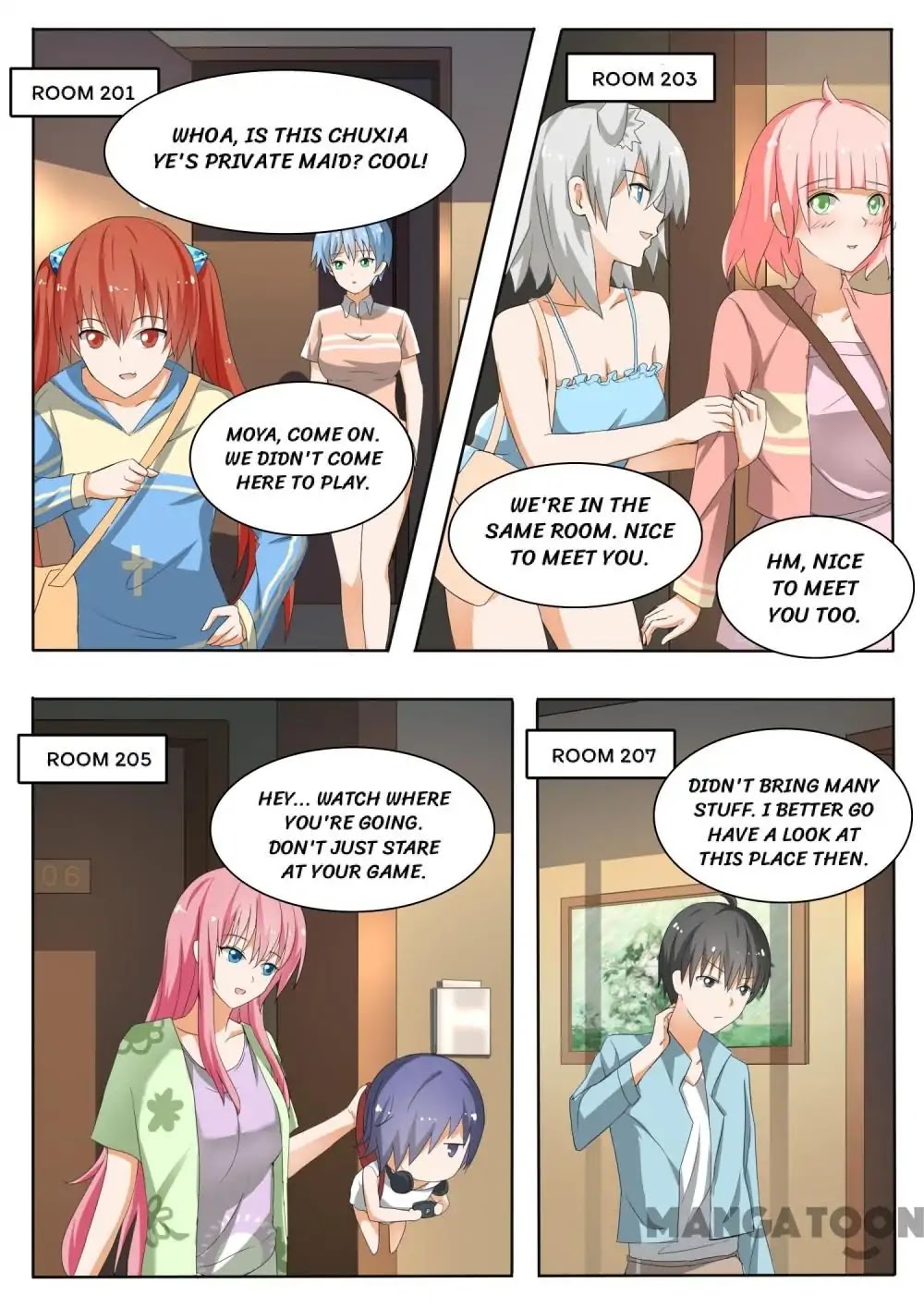 The Boy in the All-Girls School Chapter 142 page 8 - Chapter 142