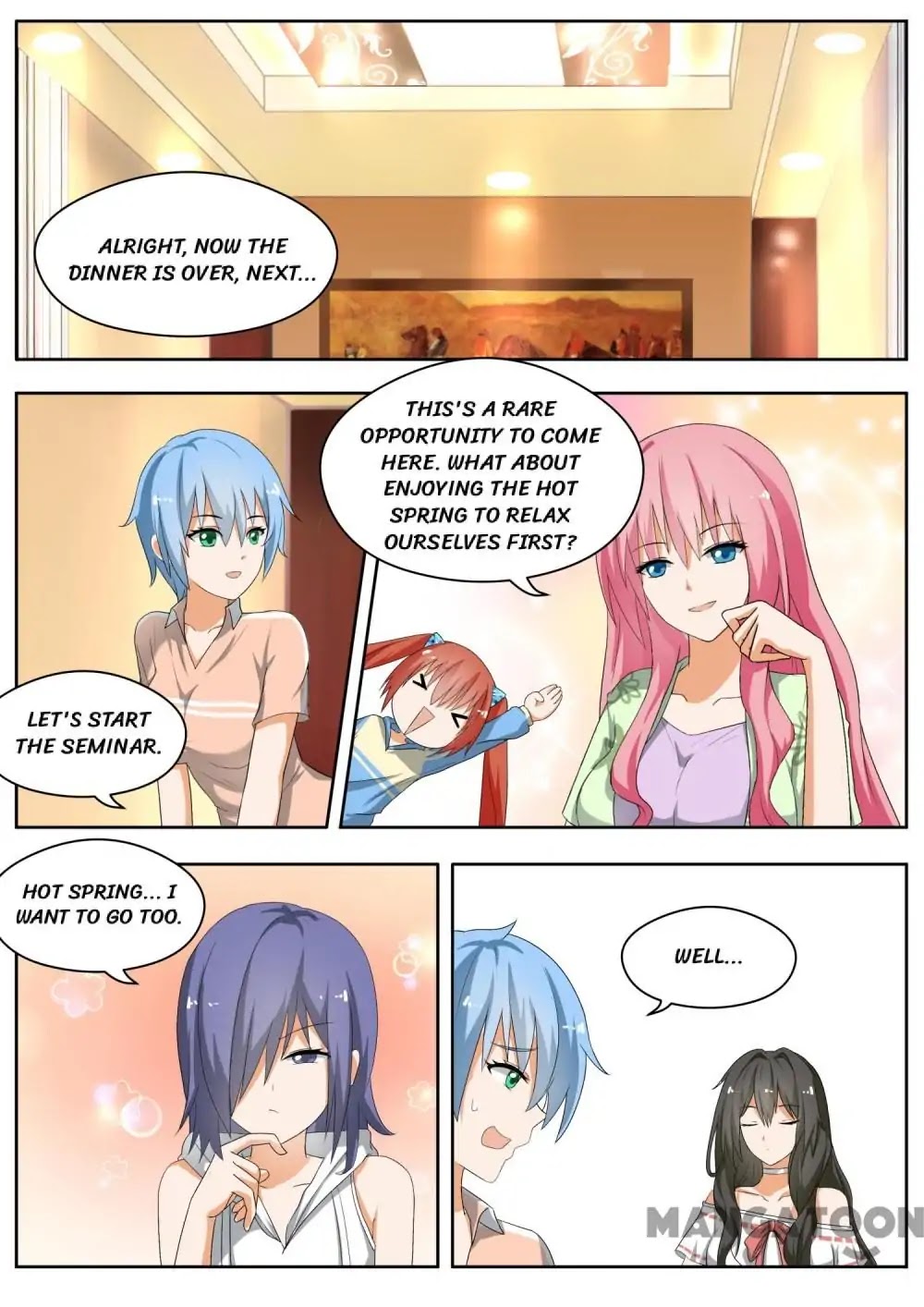 The Boy in the All-Girls School Chapter 145 page 1 - Chapter 145