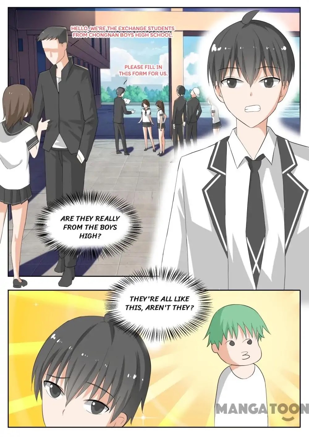 The Boy in the All-Girls School Chapter 154 page 1 - Chapter 154