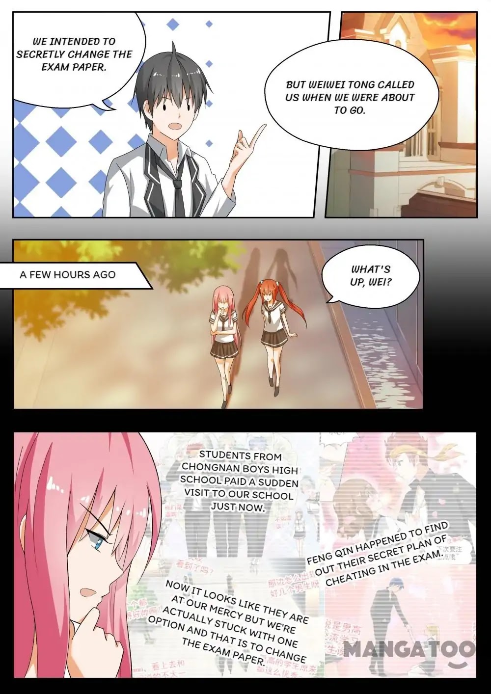 The Boy in the All-Girls School Chapter 159 page 4 - Chapter 159