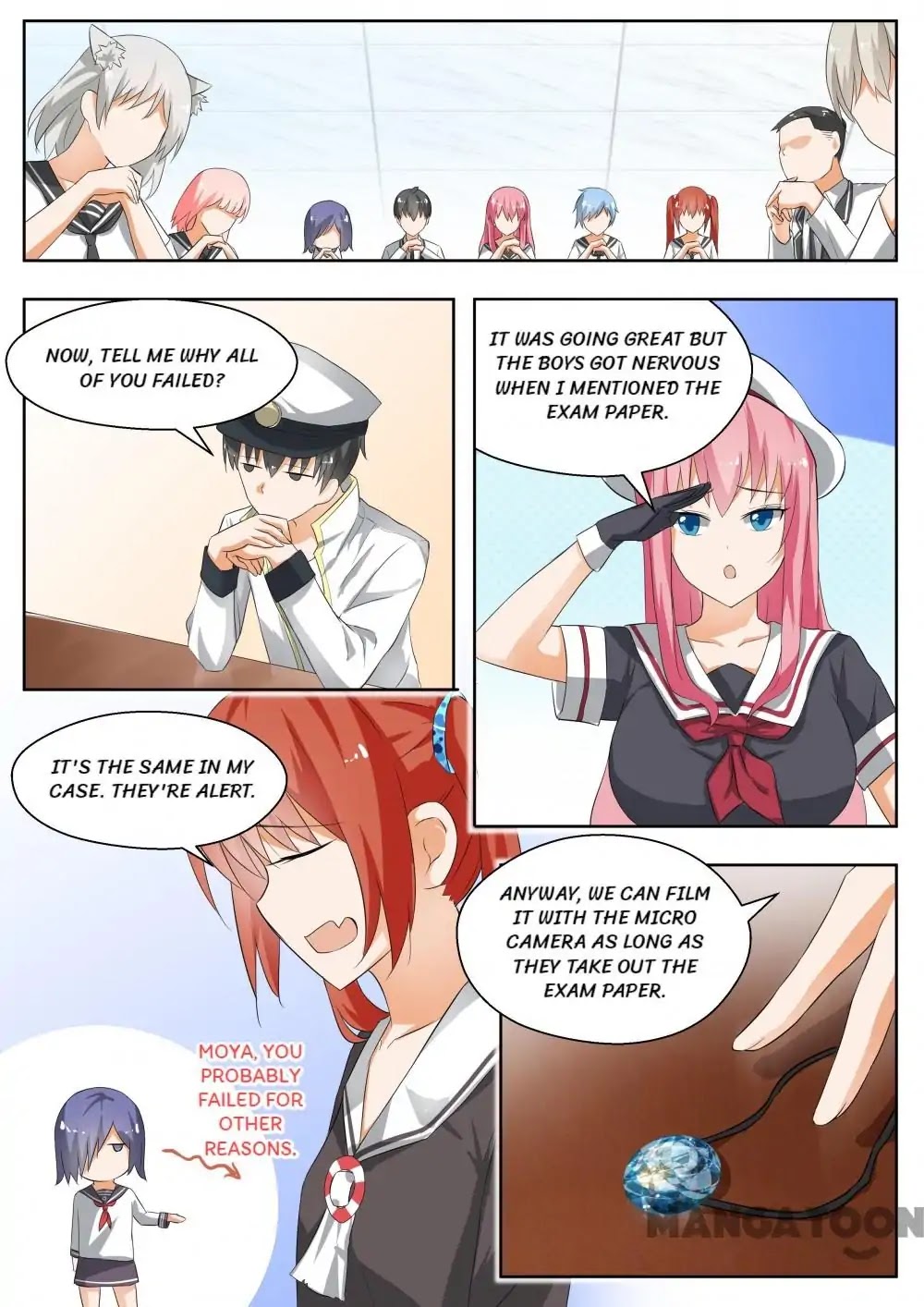 The Boy in the All-Girls School Chapter 161 page 6 - Chapter 161