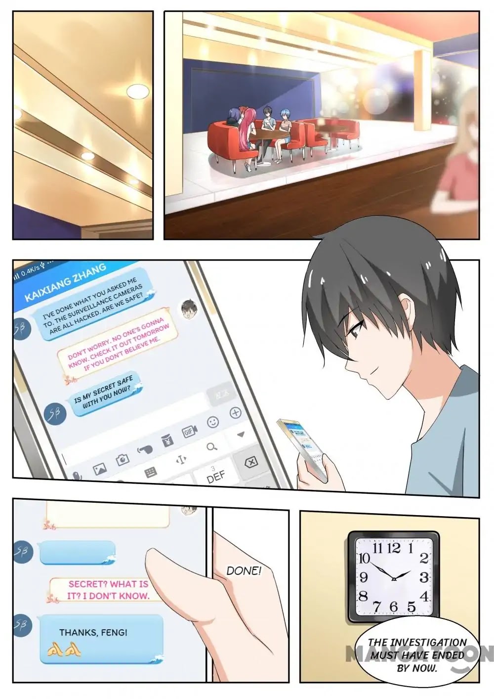 The Boy in the All-Girls School Chapter 164 page 1 - Chapter 164