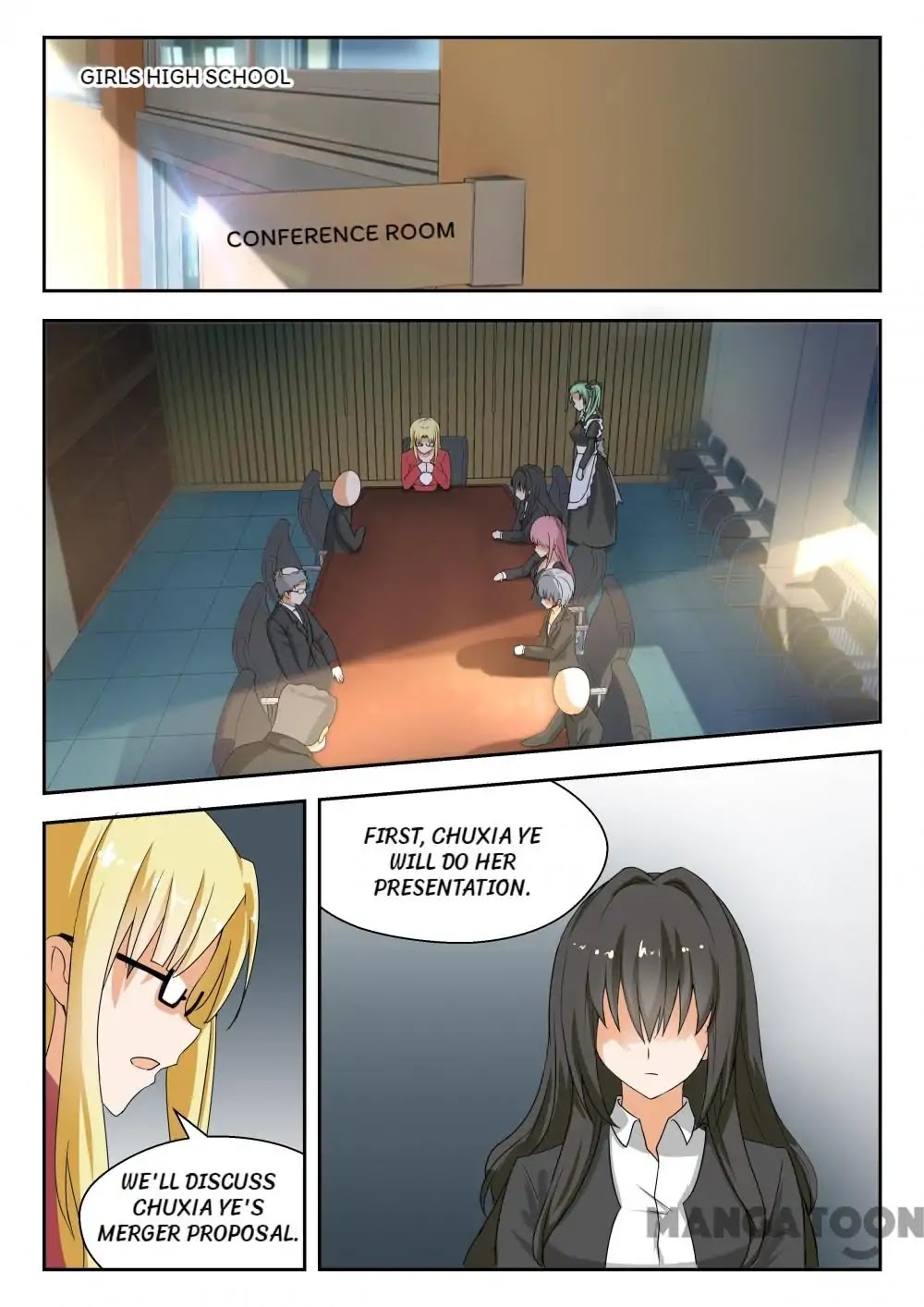 The Boy in the All-Girls School Chapter 168 page 8 - Chapter 168