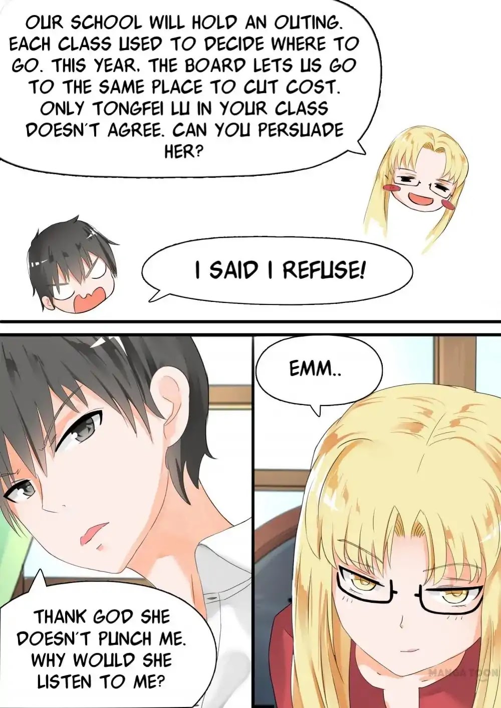 The Boy in the All-Girls School Chapter 17 page 4 - Chapter 17