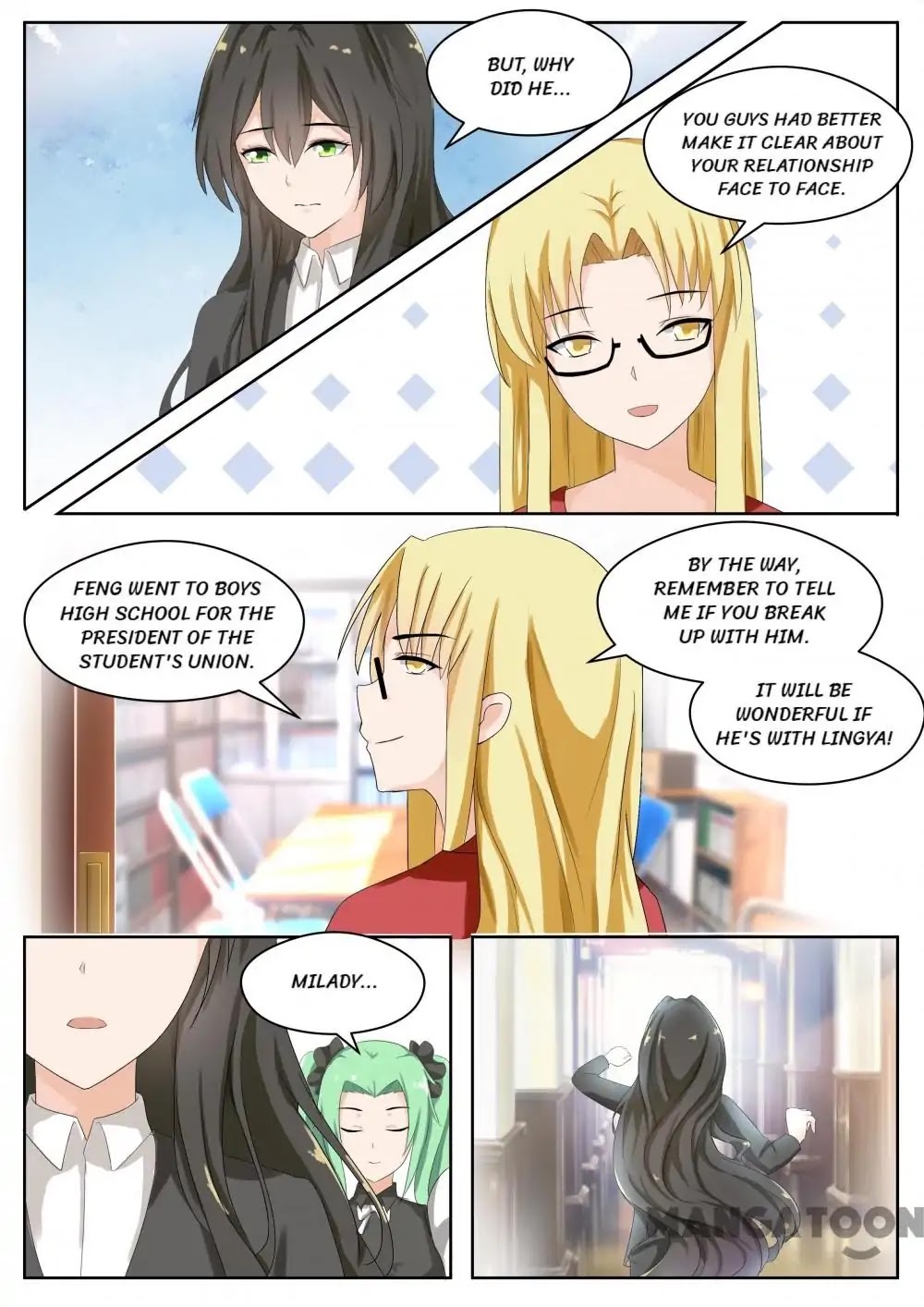 The Boy in the All-Girls School Chapter 171 page 5 - Chapter 171