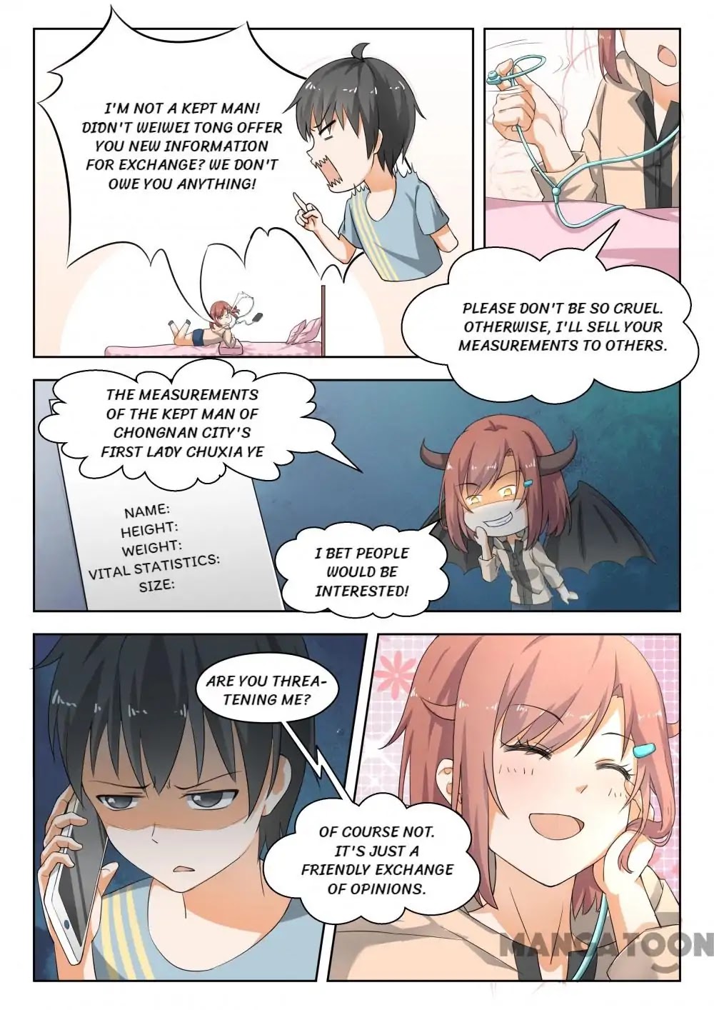 The Boy in the All-Girls School Chapter 181 page 4 - Chapter 181